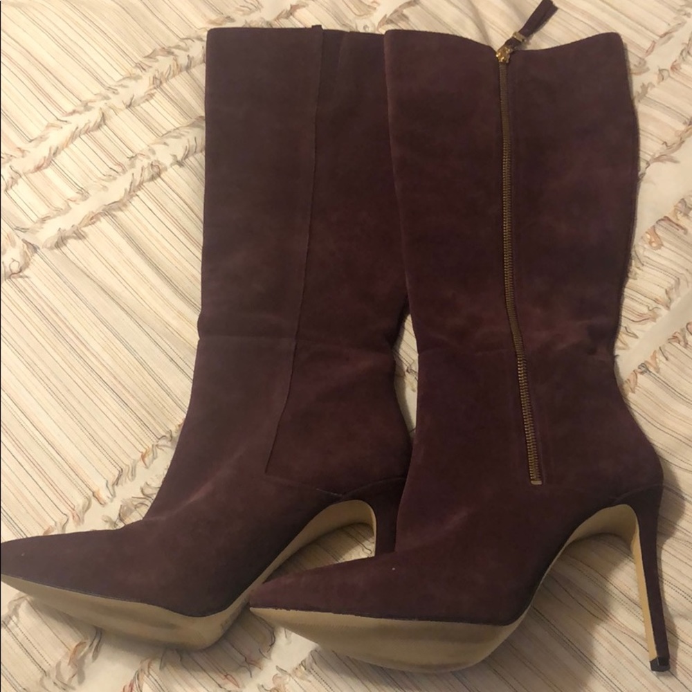 MK Knee-High Heeled Boots